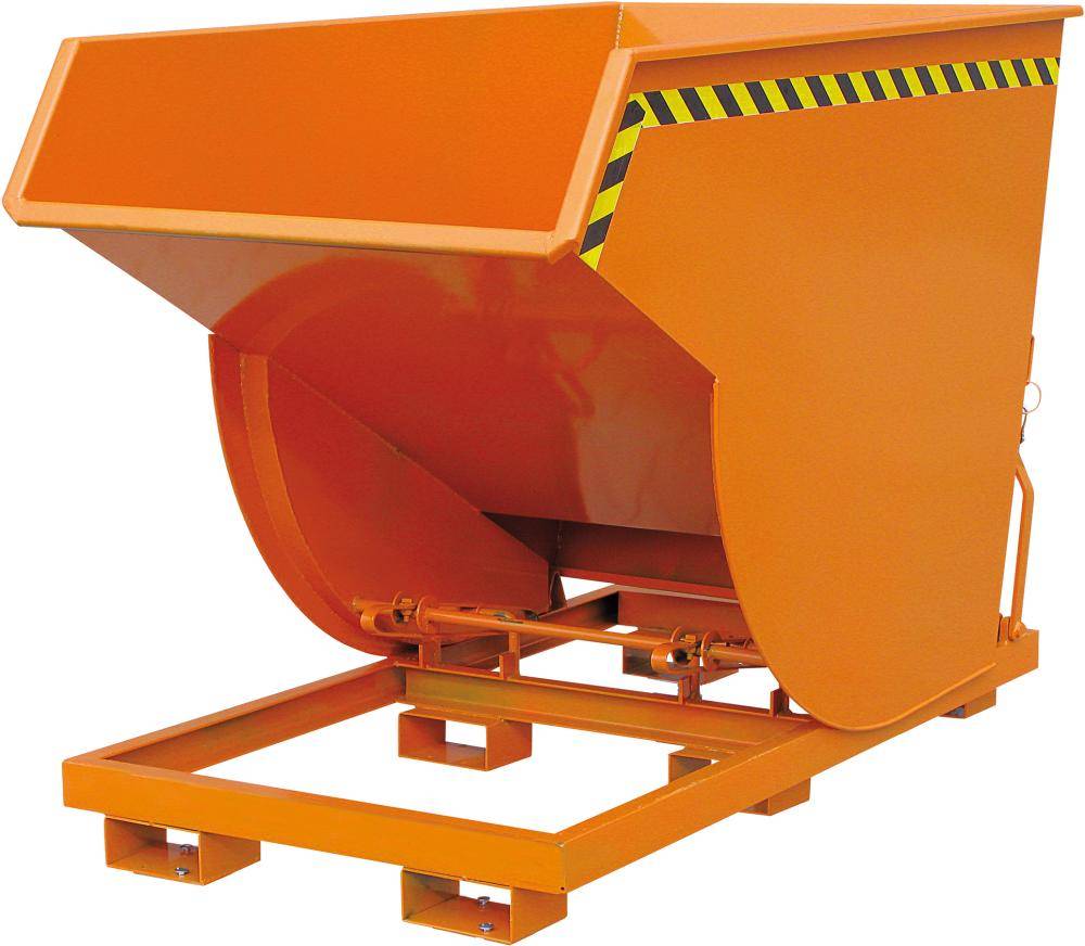 Kippbehälter 2000 l B1580xT1950xH1500 mm RAL2004,Tragkraft 3000kg mit steilem Kippwinkel - Artikel: 7830912140-0