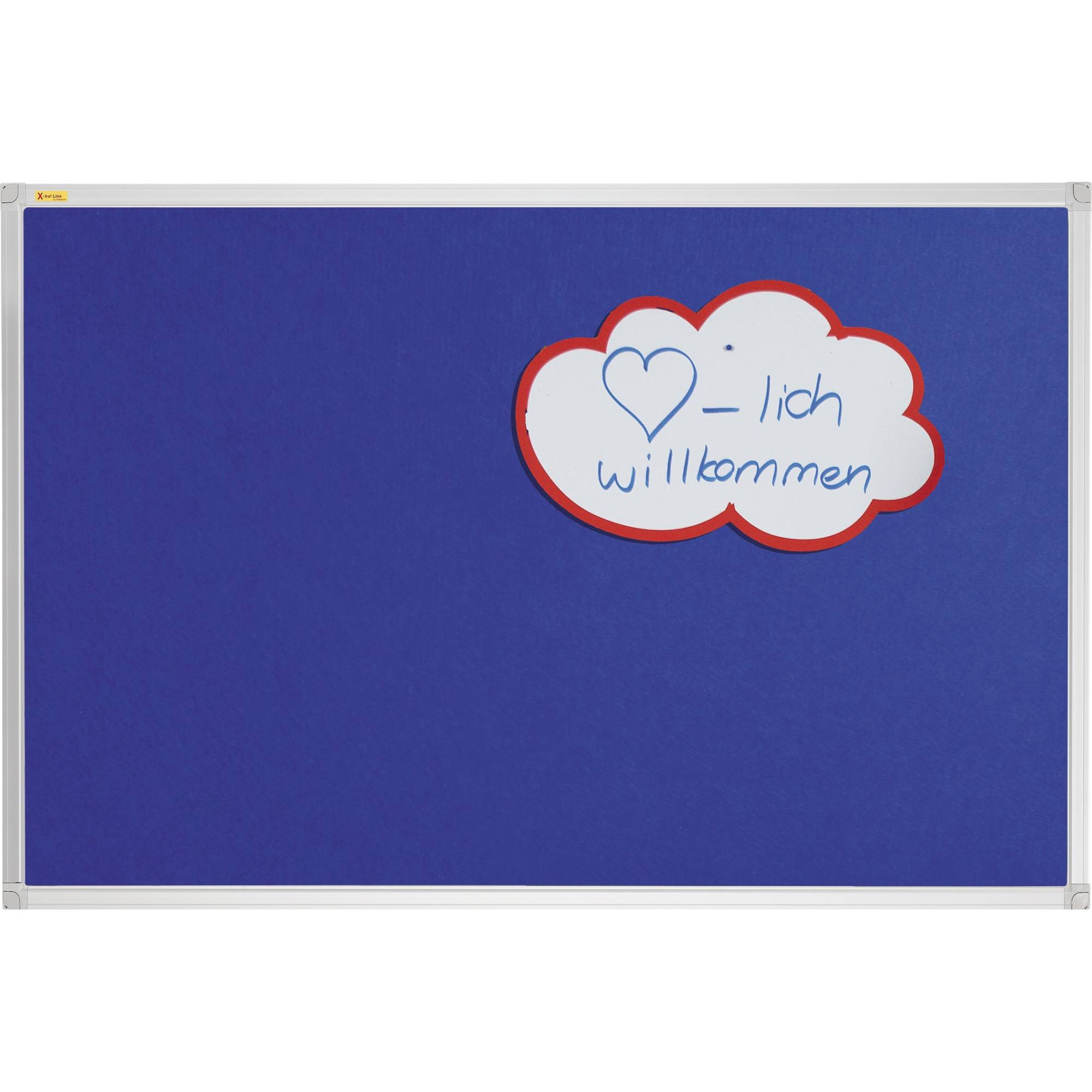 Franken Pinnwand X-tra!Line PT331203 60x45cm Filz blau - Artikel: 150215250-0