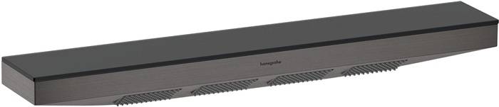 Hansgrohe Rainfinity Schulterbrause, 14,5l/min, 500 1jet, Duschablage, Brushed Black Chrome