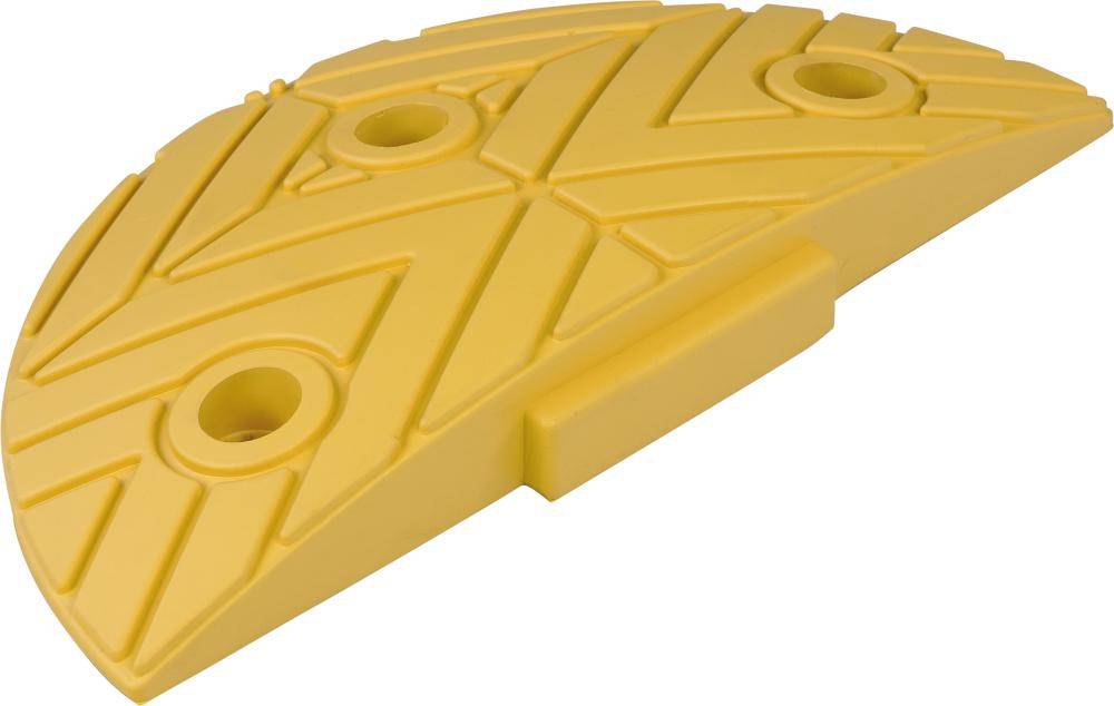 Fahrbahnschwelle Anfangsstück gelb B250xT420xH70 mm - Artikel: 7830105688-0