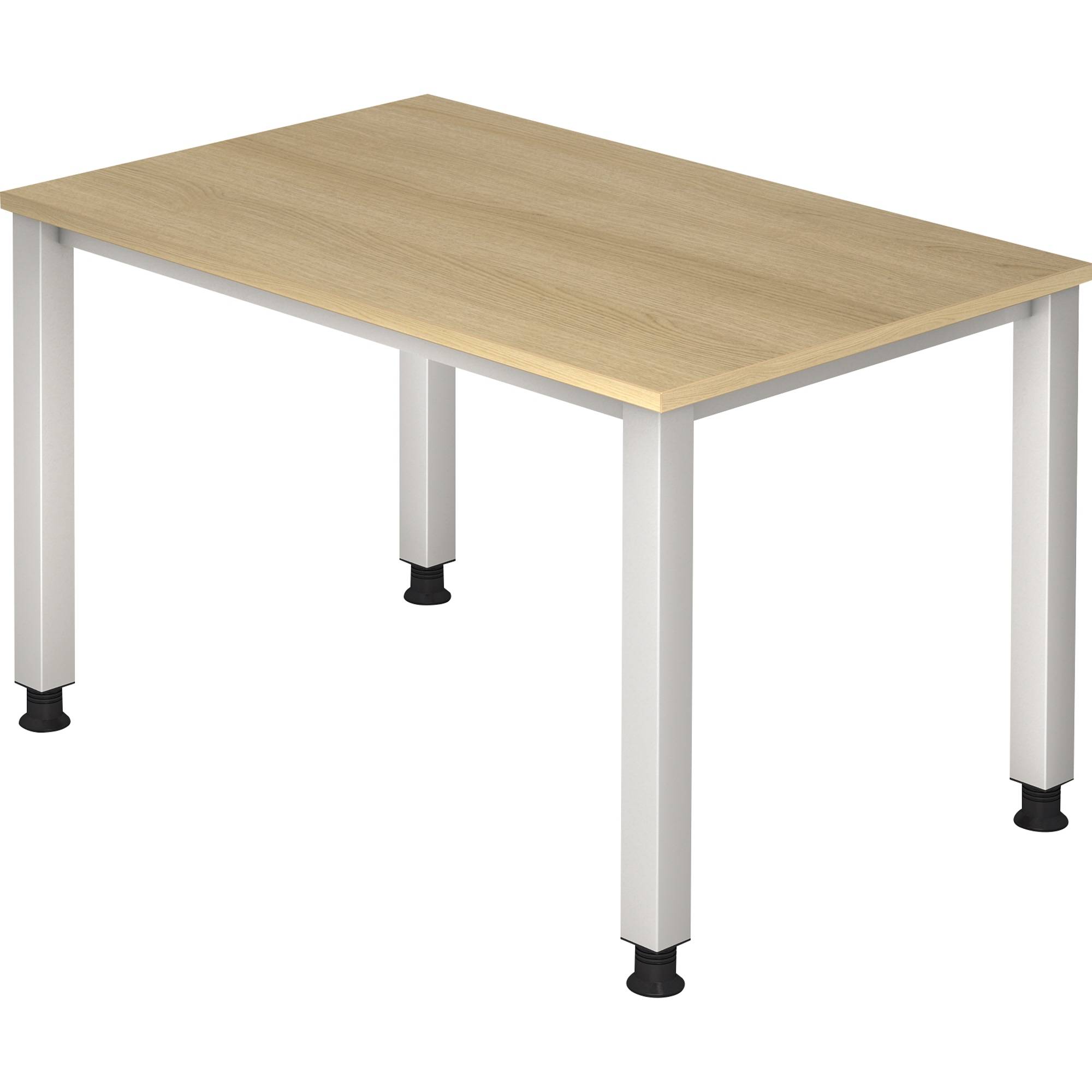 Hammerbacher Schreibtisch VQS12/E 4Fuß 120x80cm eiche - Artikel: 810050371-1
