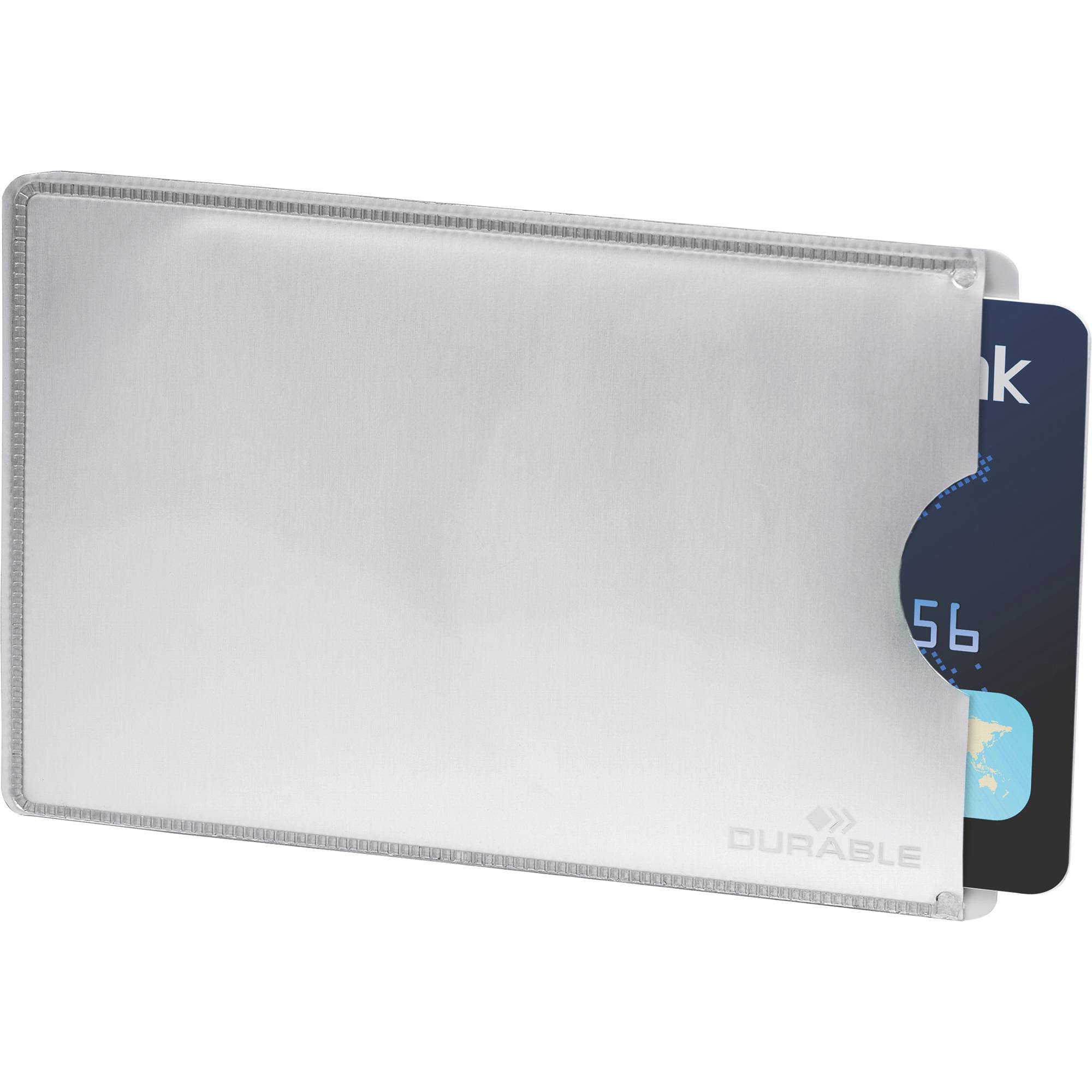 DURABLE Kartenschutzhülle 890023 54x86mm RFID Schutz si 10 St./Pack. - Artikel: 124038400-1
