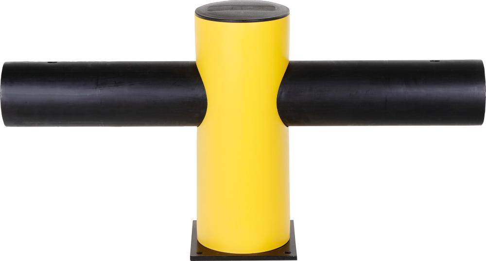 Mittelpfosten für Barriere Charlie H516xB1000xD200 mm schwarz/gelb - Artikel: 7830107014-0