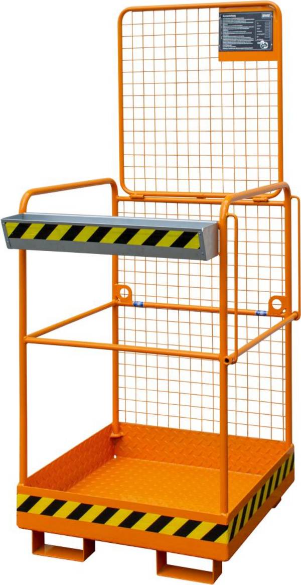 Sicherheitskorb lackiert orange RAL 2000 - Artikel: 7830102663