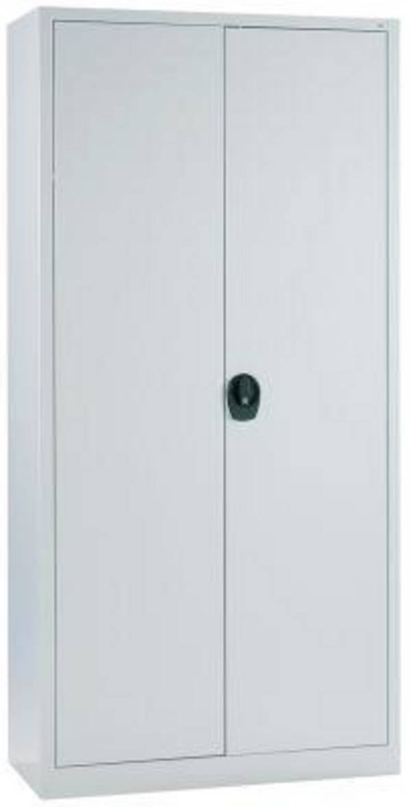 Flügeltürenschrank FORMAT4 Böden, 50kg Traglast B935xT400xH1950mm RAL 7035 - Artikel: 7830380100