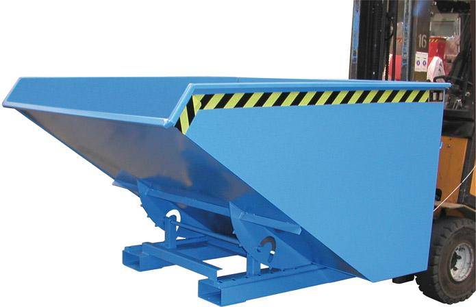 Kippbehälter EXPO 1200 l B1070xT1720xH1095 mm RAL5012 Tragkraft 1500kg - Artikel: 7830911619-0