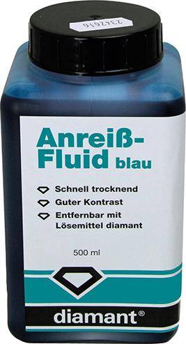 Anreiß-Fluid 500ml blau DIAMANT - Artikel: 7848080500-0