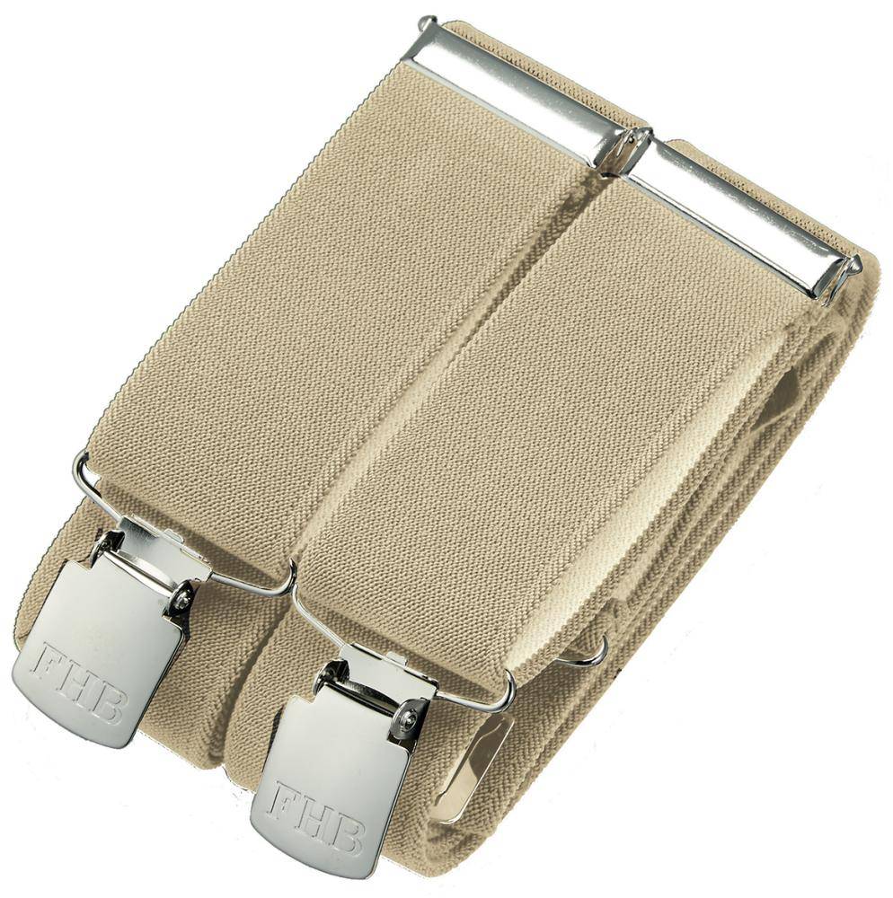 Hosenträger ACHIM, beige, Gr.120cm - Artikel: 4030646245011-0