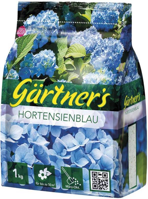 Hortensienblau 1 kg Gärtners - Artikel: 4005861009373