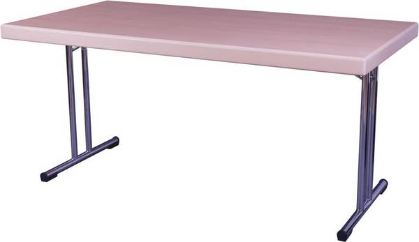 Klapptisch, Chrom, Buche KLT 1680 DT Chrom - 25mm - Artikel: 7830706364
