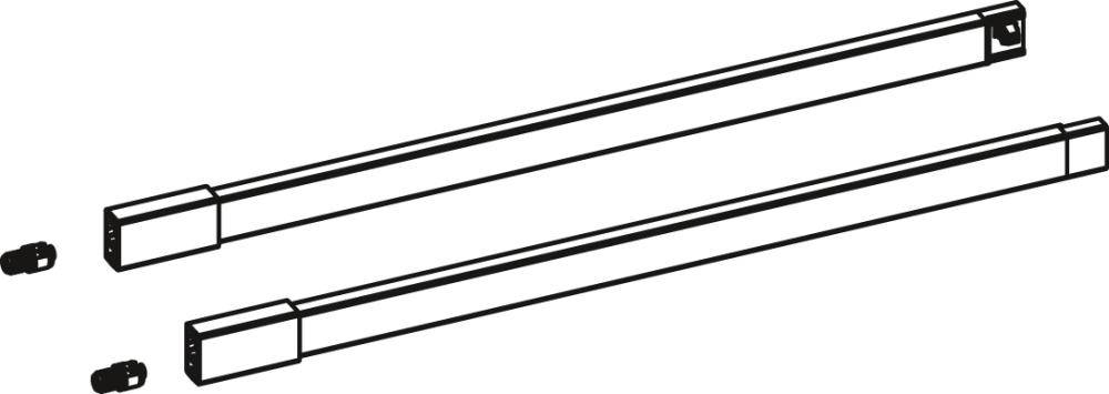 Längsreling-Set L.300mm STA L/R HETTICH-2