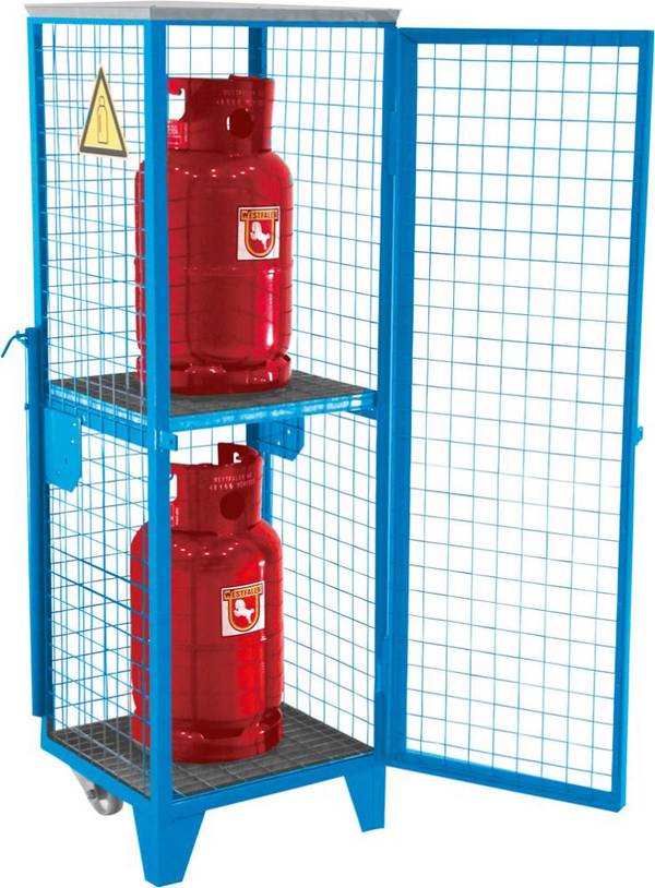 Gasflaschen-Depot 520x500x1580 mm