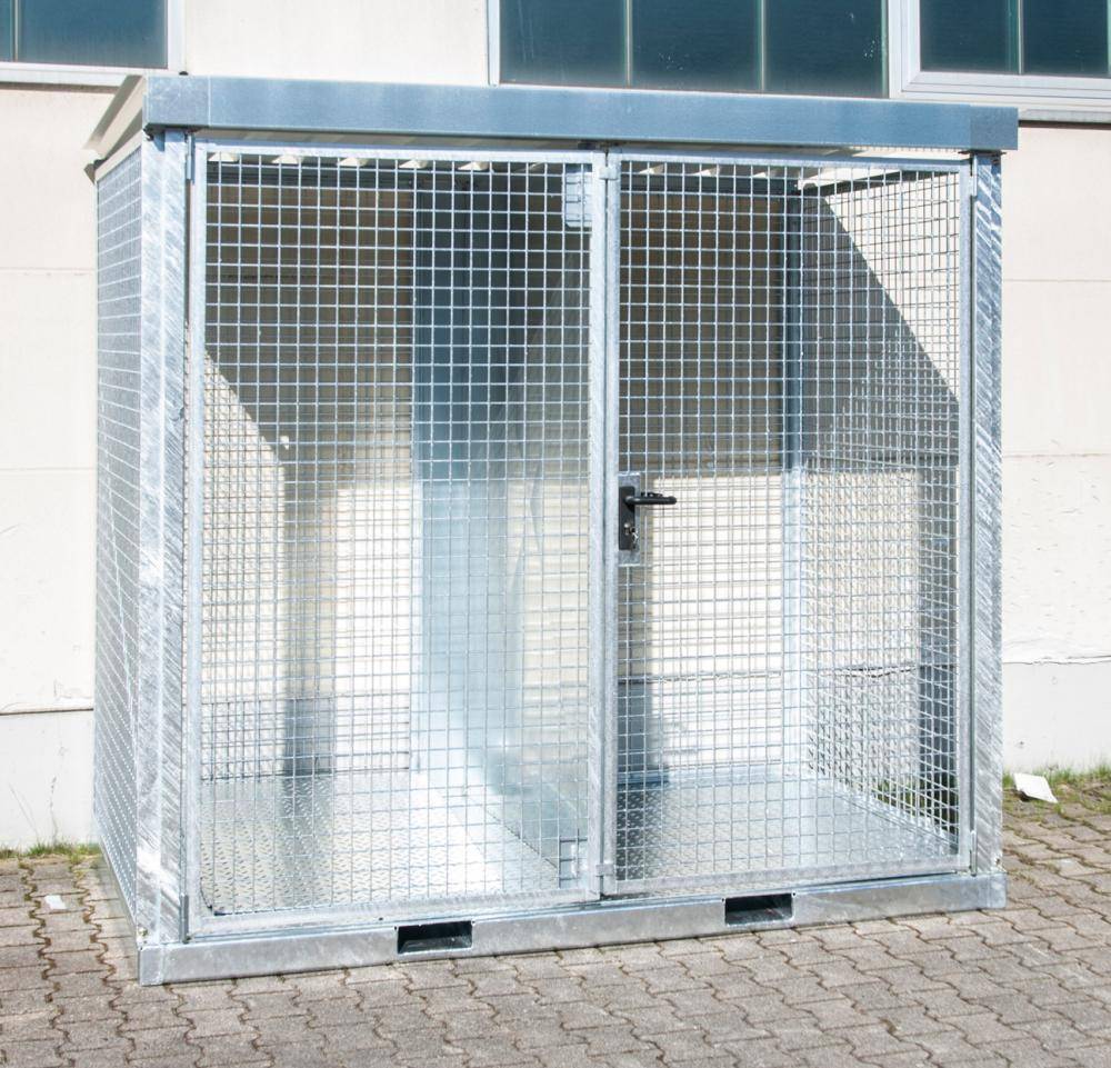 Gasflaschen-Container 2535x1575x2260 mm - Artikel: 7830101625-2