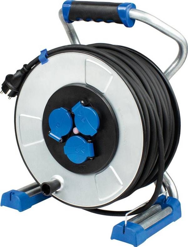 Metall-Kabeltrommel XPERTS IRON-COAT 40 m - Artikel: 4011160233203