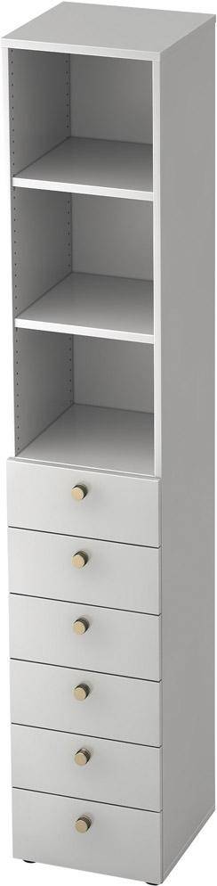 Kombischr. Profi Weiß 6 OH, 40x42x215,6mm - Artikel: 7830781326-0