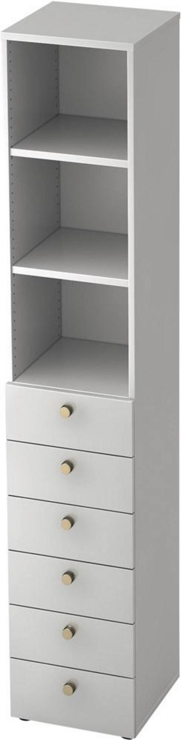 Kombischr. Profi Weiß 6 OH, 40x42x215,6mm - Artikel: 7830781326