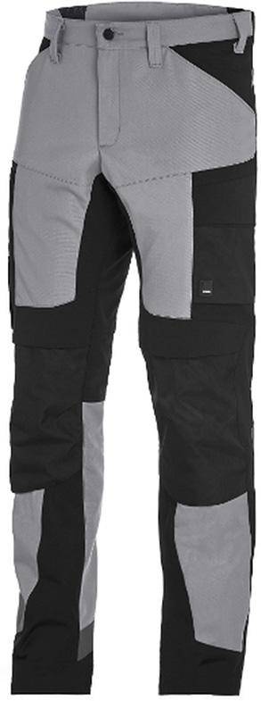 Arbeitshose LEO grau-schwarz 50 elastisch FHB
