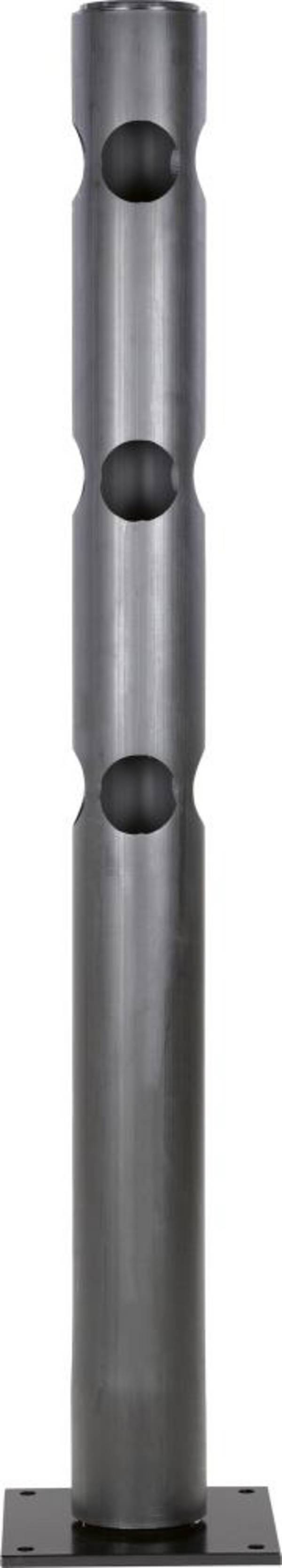 T-Pfosten für Geländer Delta H1200xD110 mm schwarz - Artikel: 7830107009
