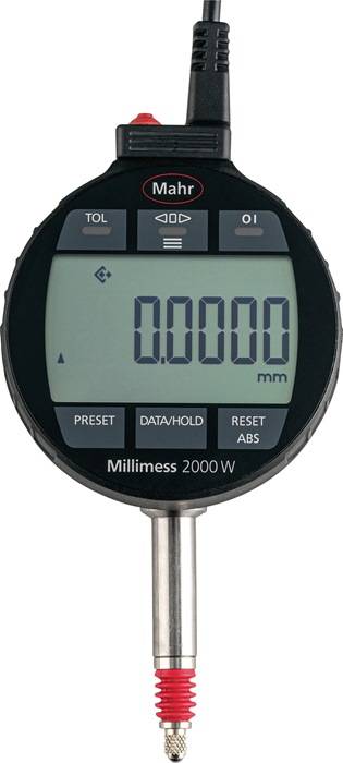 Feinzeiger WN 2000 W IP64 ± 1/0,04 inch Abl.mm 0,0001 dig.D.ausg.MAHR-0