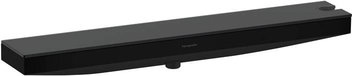 HG Schlauchanschluss RAINFINITY Porter 500 mit Duschablage R mattschwarz