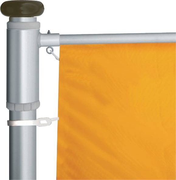 Fahnenmast H6mxD75mm Hart-Alu.elox.m.Drehausleger-2