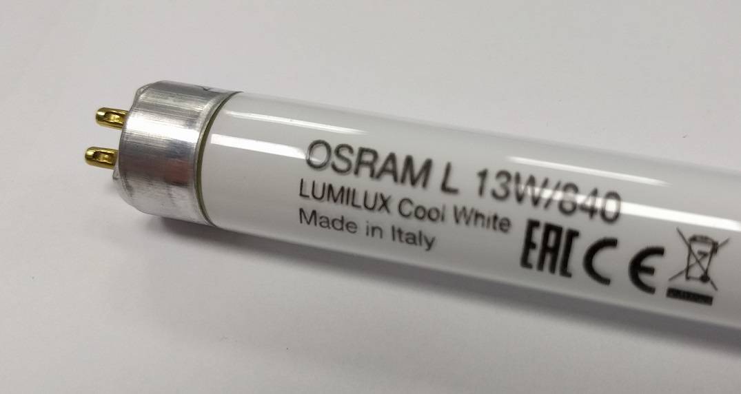 Osram Leuchtstofflampe 13W A G5 LUMILUX L 13 W/840 4000K nws 950lm-1