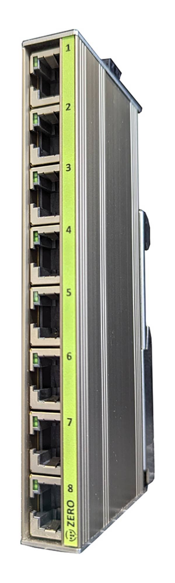 TERZ ZERO-RS8-1401 - Flexibler Einsatz mit 6-36 VDC, IP30 Metallgehäuse, Minimale Einbaubreite 17,5mm