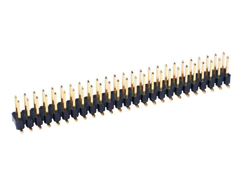 econ connect SMT Stiftleiste 2 x 13 pin Rastermaß 2,54 mm A 6 mm / B 7,5 mm / C 3,3 mm-0