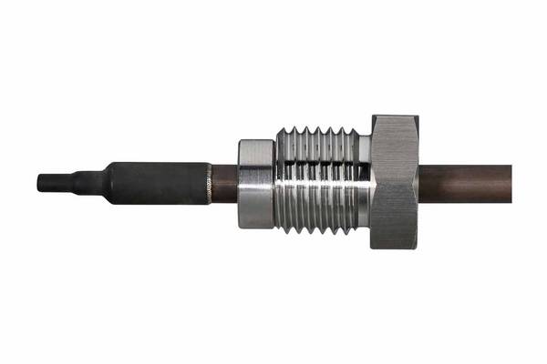 Sensor Abgastemperatur geschraubt 2-polig 410 mm Kabel HELLA für VW PASSAT