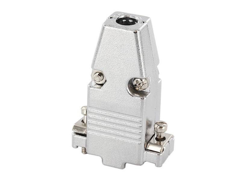 econ connect Posthaube für D-Sub Steckverbinder 9 polig Vollmetall-0