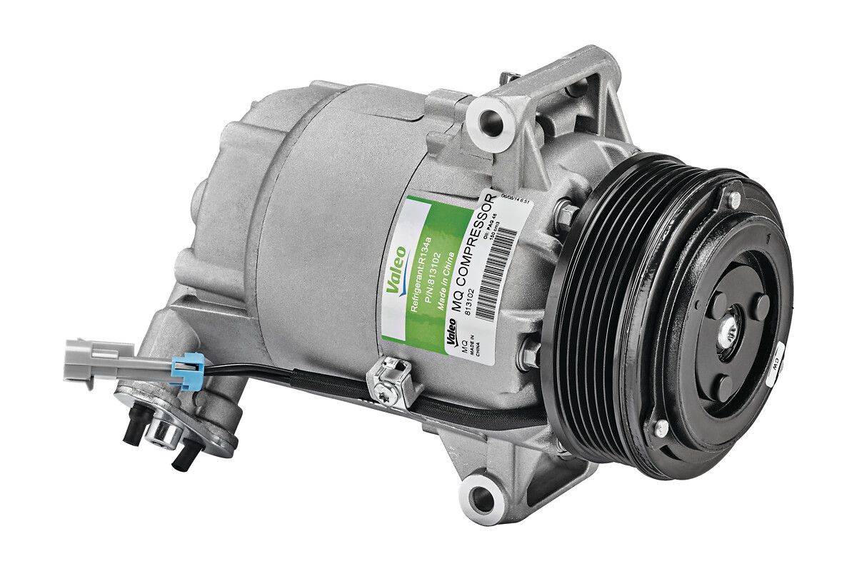 Klimakompressor 12 V R 134a Ø 109 mm VALEO für u.a. OPEL ZAFIRA-2