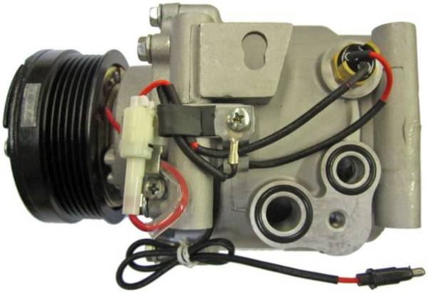 Klimakompressor 12 V Ø 100 mm MAHLE passend für u.a. SAAB 9-3