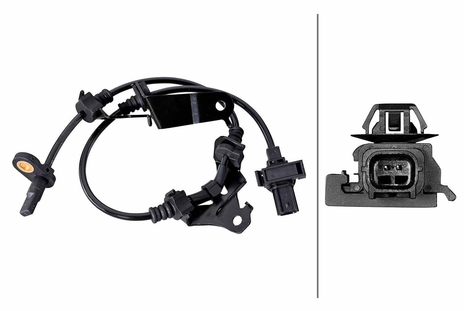 Sensor Raddrehzahl 2-polig Hallsensor 605 mm Kabel HELLA für u.a. HONDA ACCORD-0