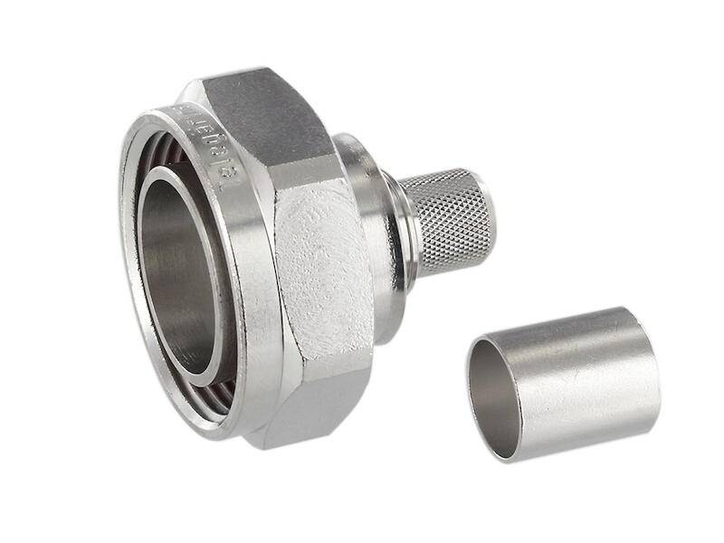 Telegärtner 100024414 100024414 7-16-DIN-Steckverbinder Stecker, gerade 50 Ω 1 St.-0