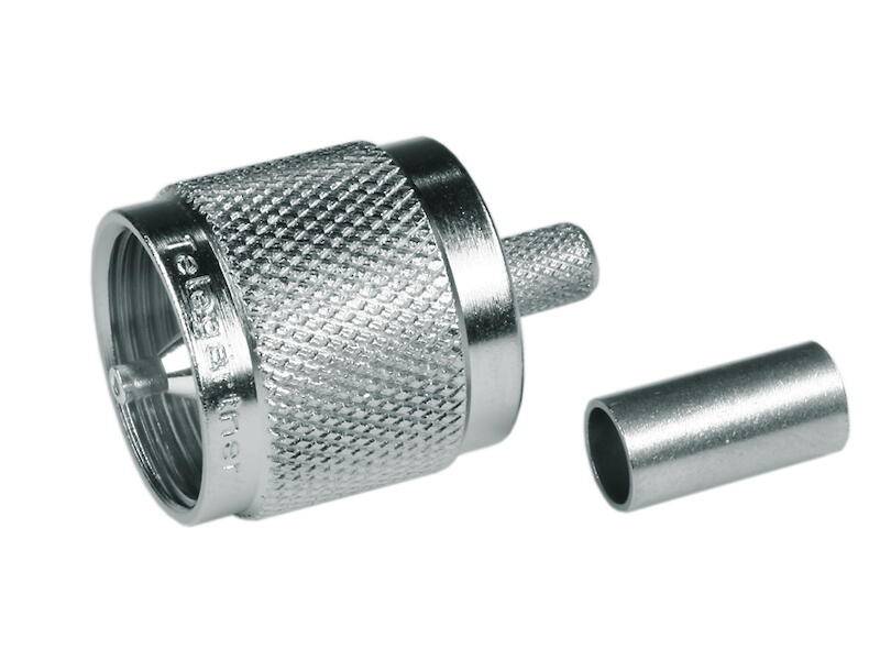 Telegärtner J01040A0001 UHF-Crimpstecker für RG-58C/U-0