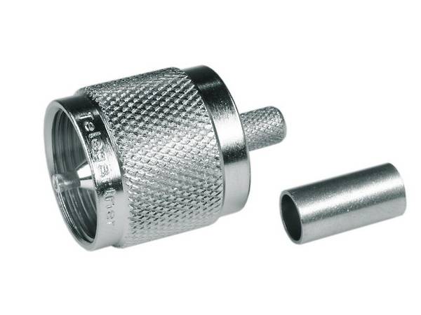 Telegärtner J01040A0001 UHF-Crimpstecker für RG-58C/U