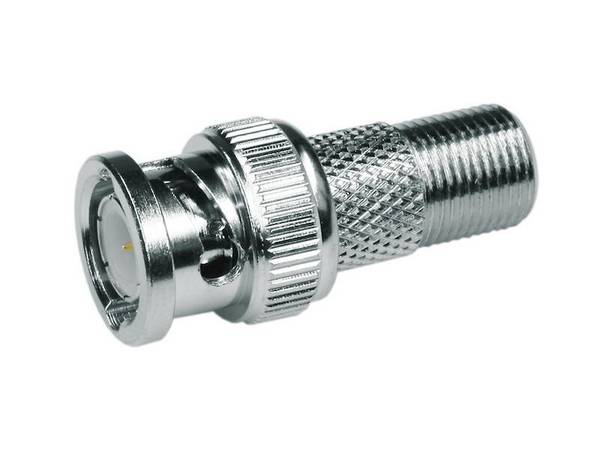 Telegärtner J01008A0023 Adapter BNC-Stecker / F-Buchse