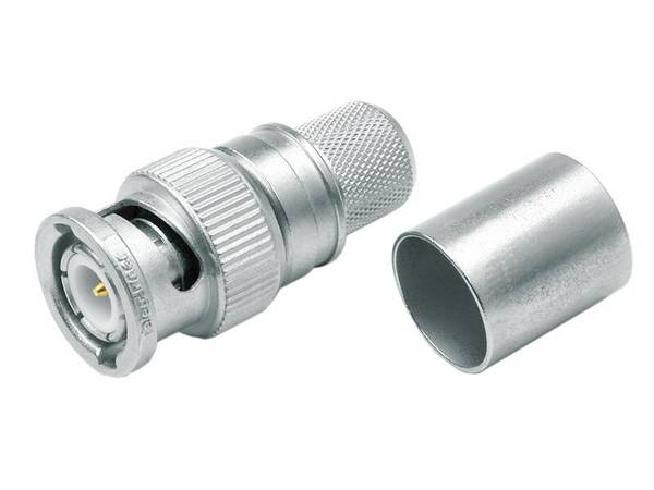 Telegärtner 100023466 100023466 BNC-Steckverbinder Stecker, gerade 75 Ω 1 St.