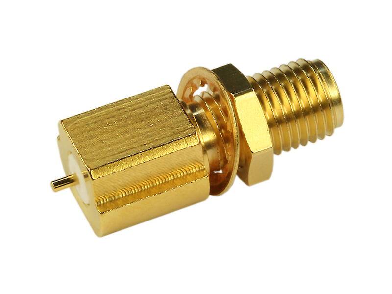 Telegärtner J01151A0451 SMA-Edge-Mount-Einbaubuchse SMT-0