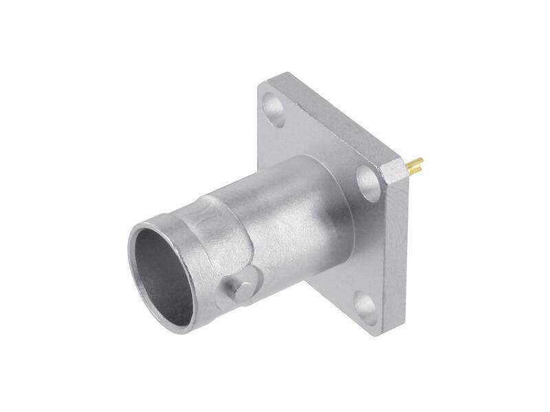 Telegärtner J01001A0613 BNC-Flanschbuchse 50 Ohm löt-0