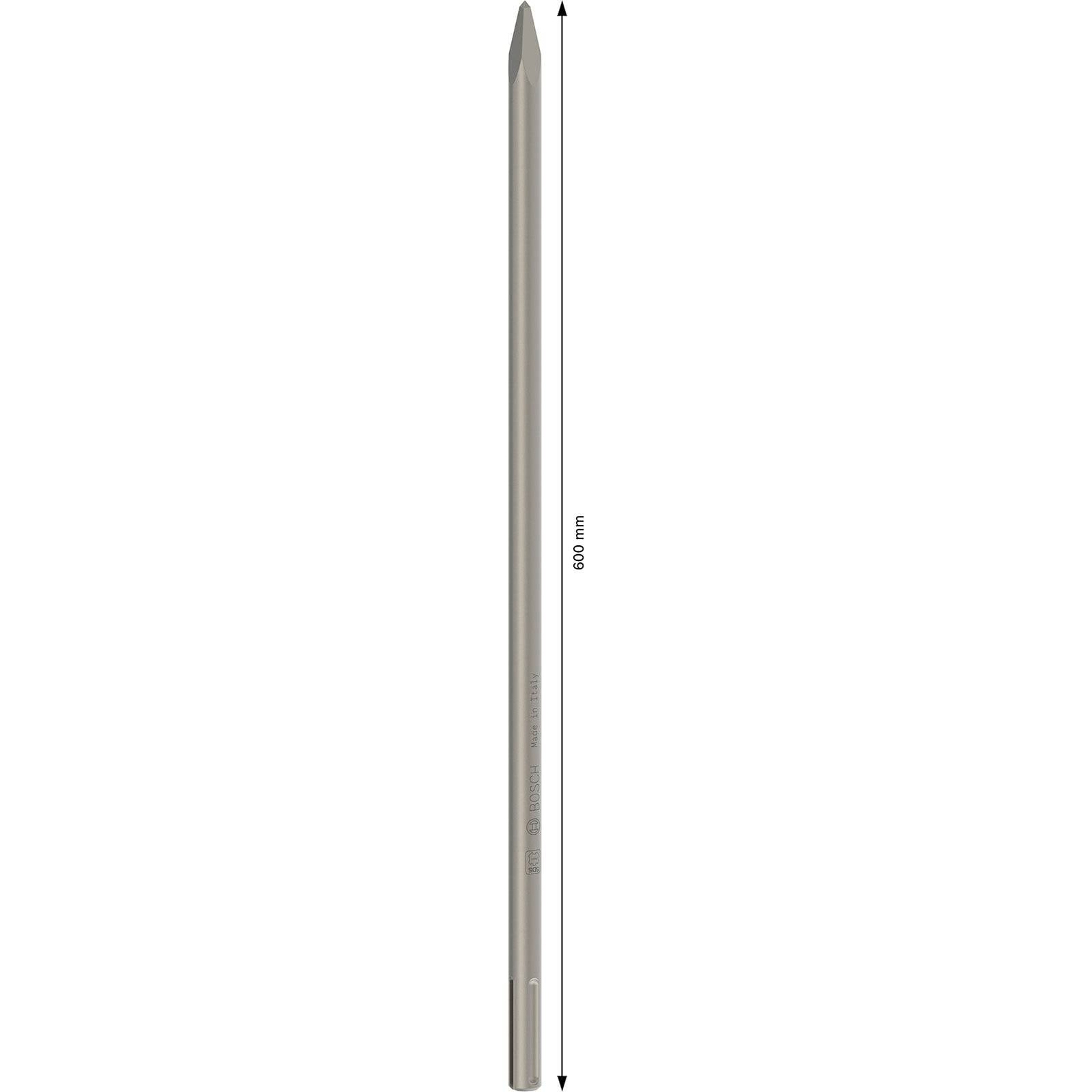Spitzmeißel mit SDS max-Aufnahme, 600 mm, 5er-Pack-4