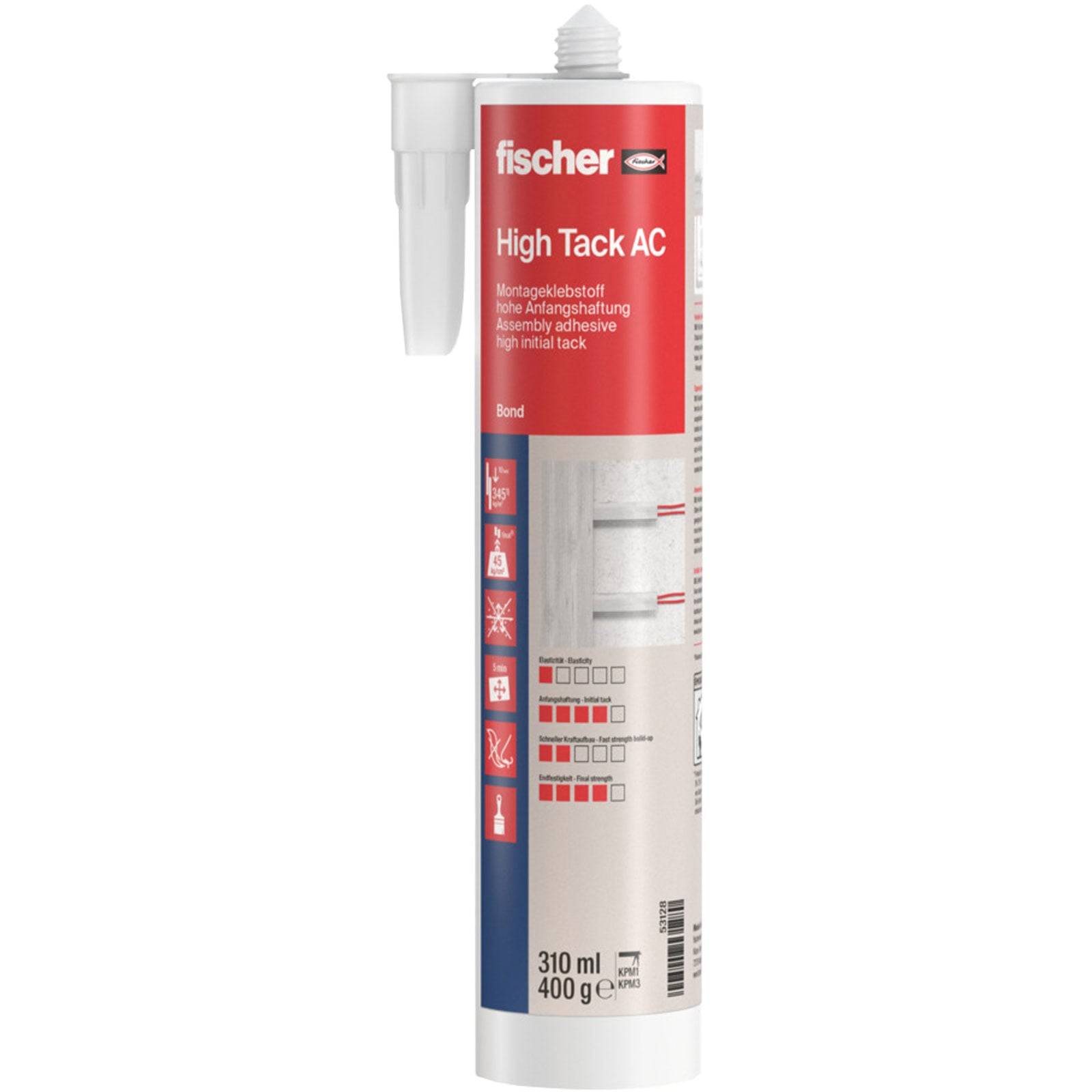 fischer FD 053128 - High Tack AC 310 weiß-1
