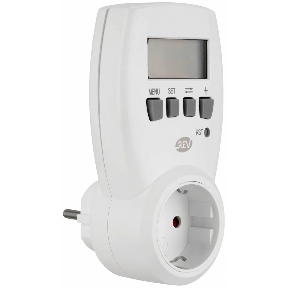 REV Energiekostenmessgerät digital kompakt weiß-0