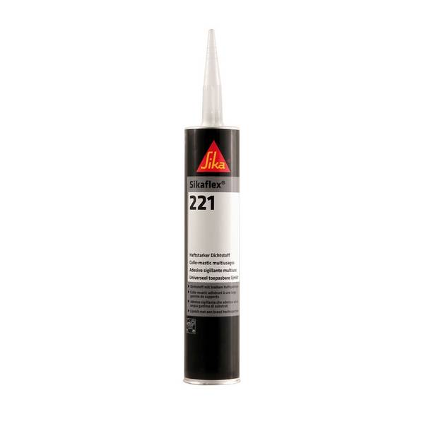 Sikaflex 221 Klebstoff Dichtmasse stahlgrau 300ml 1383