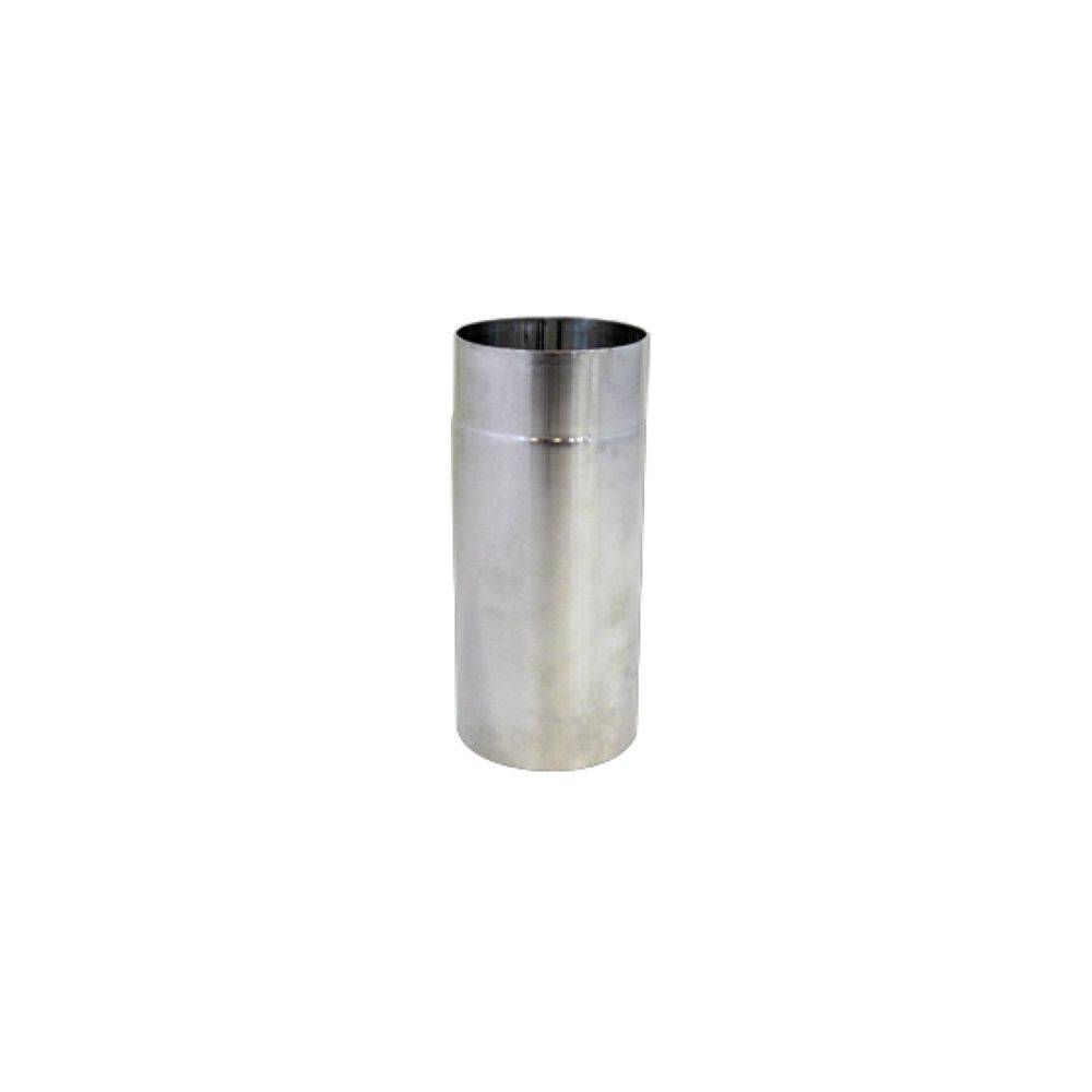 Bertrams Abgasrohr aus Aluminium DN 200 Länge 250mm gefalzt-0
