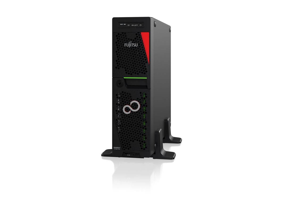 Fsas Technologies Fujitsu PRIMERGY TX1320 M6 - Server - UCFF - 1-Weg - 1 x Xeon 6369P / 3.3 GHz - RAM 64 GB - SATA/SAS --0