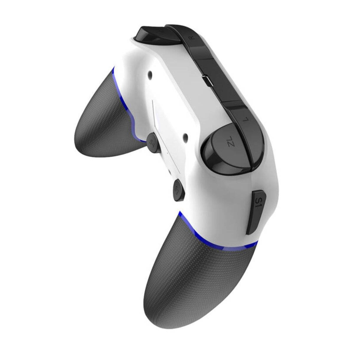 Kabelloser Gaming-Controller in Weiß mit LED-Beleuchtung & Lautsprecher-2