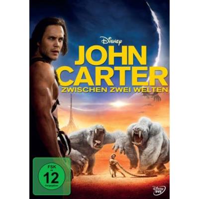 DVD John Carter Zwischen zwei Welten FSK: 12
