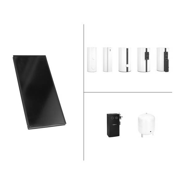 Viessmann Paket Vitosol 200-FM SV2F 4,6m2, TW SD1, Vitocell 100-W 300l CVUB