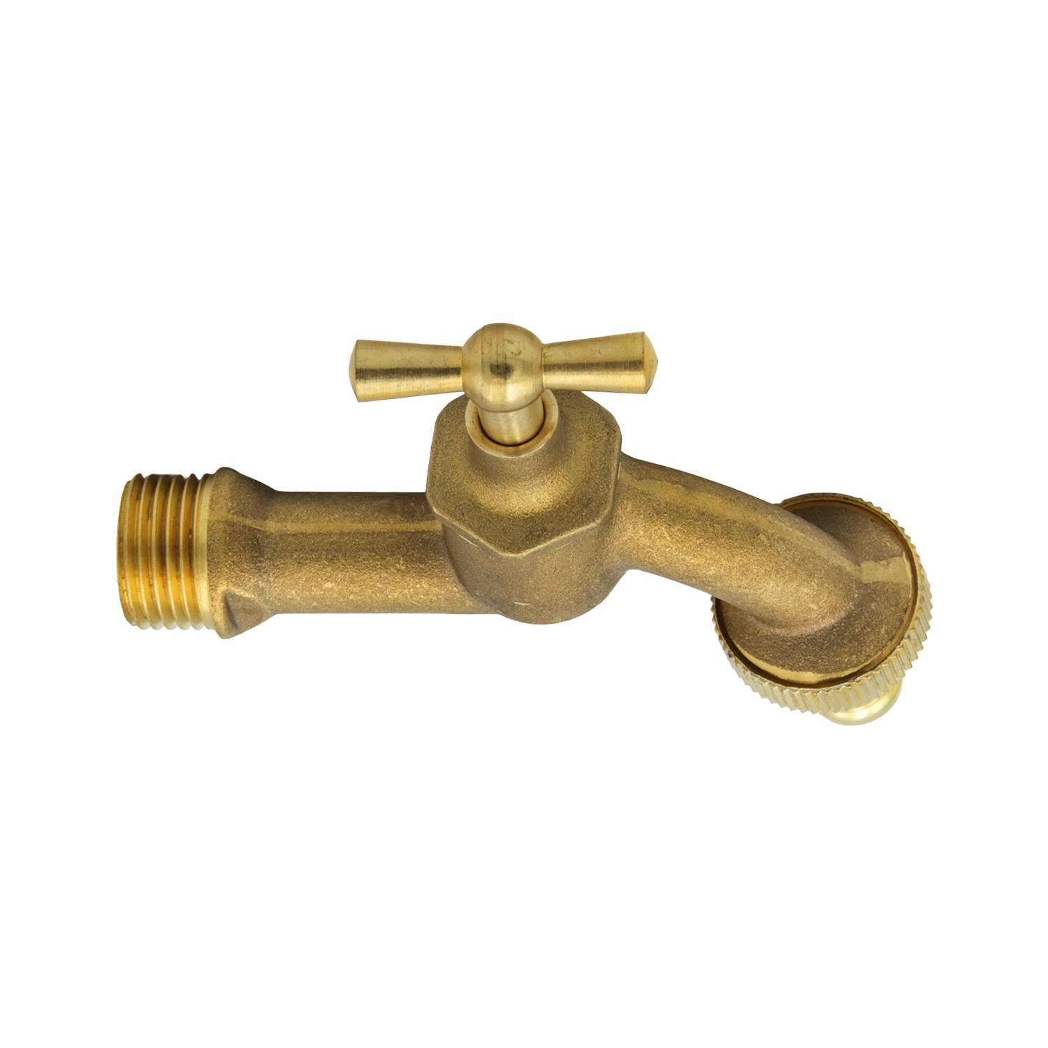 Ventilauslaufhahn 1/2" Anschluss x 3/4" Abgang mit 14mm Schlauchtülle-4